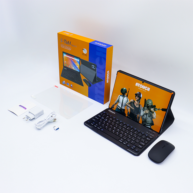 ATOUCH S-Tab 1 Tablet 10.1 Inch IPS Screen Ram 8GB Rom 256GB Tablet PC