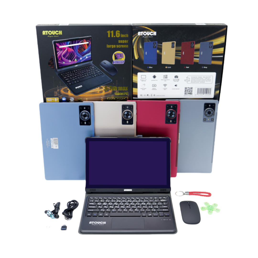ATOUCH S-Tab Max Tablet 11.6 Inch Android Tablet with Keyboard & Mouse